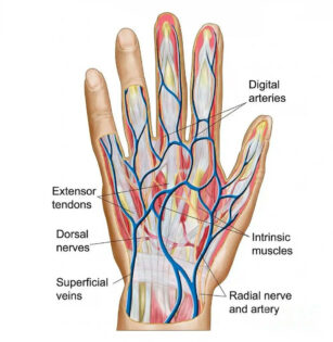 Hand Finger diagram