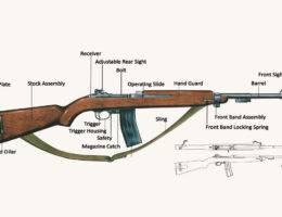 M1 Carbine Labeled Diagram