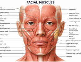 facial muscles labeled diagram