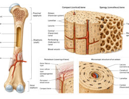 Bone Structure labeled diagram